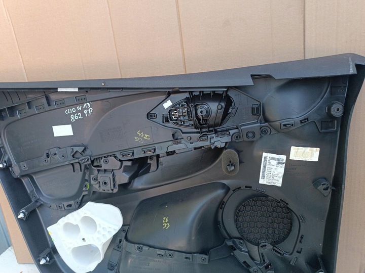 фото №11, Боковина обивка дверь правый перед renault clio iv 809004539r