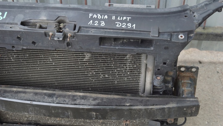 фото №5, Pas переднє радіатор skoda fabia ii рестайлінг 1.2 b