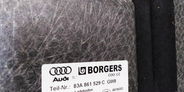 фото №4, Audi q3 83a пол багажника обивка 83a861529c