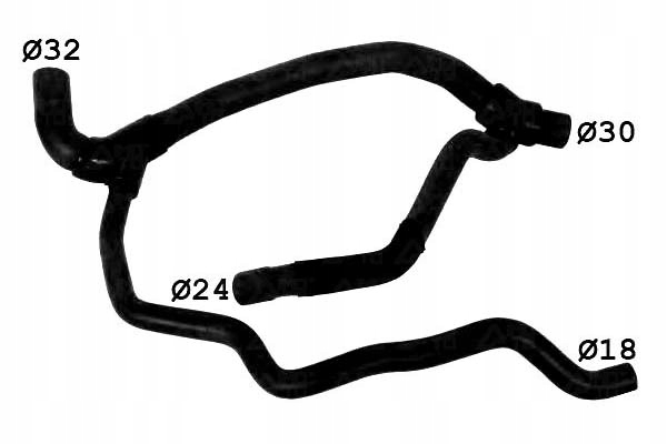 фото №2, Шланг гнучкий радіатор sasic 8200126264