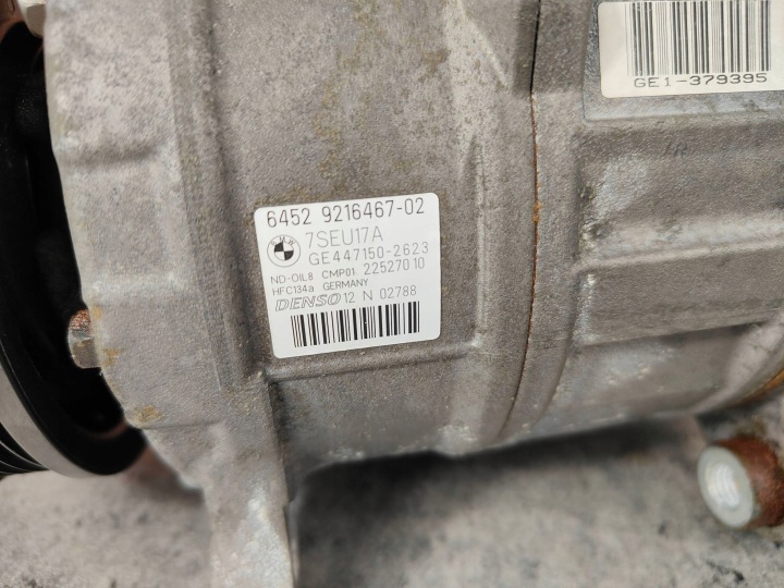 фото №8, Компрессор кондиционера n57 bmw f20 f25 f26 f30 f32 f33 f34 f36