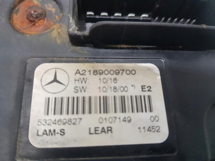 фото №6, Блок розжига ксенона оригинал led mercedes cls w218 a2189009800 a2189001902