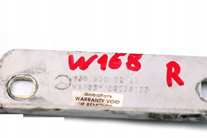 фото №10, Mercedes w168 петля праві переднє срібний