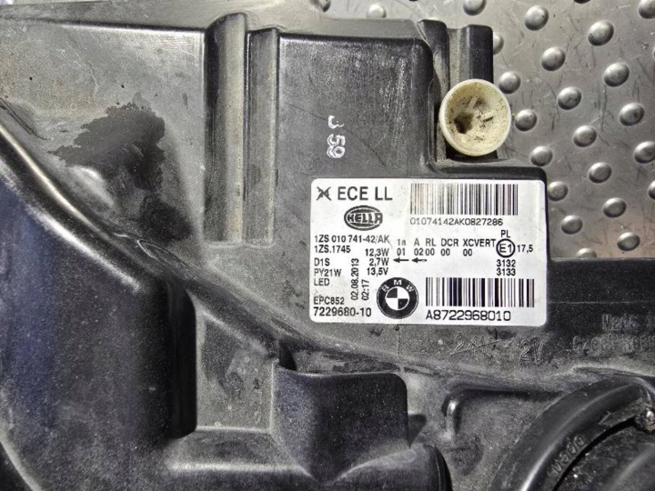фото №16, Фара передняя фара перед правая bmw 1 f20 f21 bi-xenon 7229680-10