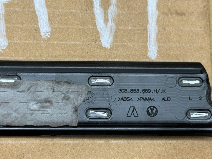 фото №6, Vw arteon r line молдинг дверь передняя левая перед 3g8853689h