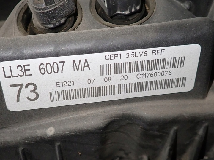 фото №9, Двигатель голый 3.5 v6 cep1 rff d35 ecoboost 375 km ford f150 expedition 2017-