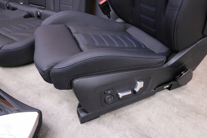 фото №12, Bmw x3 g01 lci салон сиденья диван обшивки туннель м-пакет подогрев память