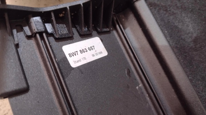 фото №9, Audi a5 8w cabrio защита крыша 8w7825175 8w7863657