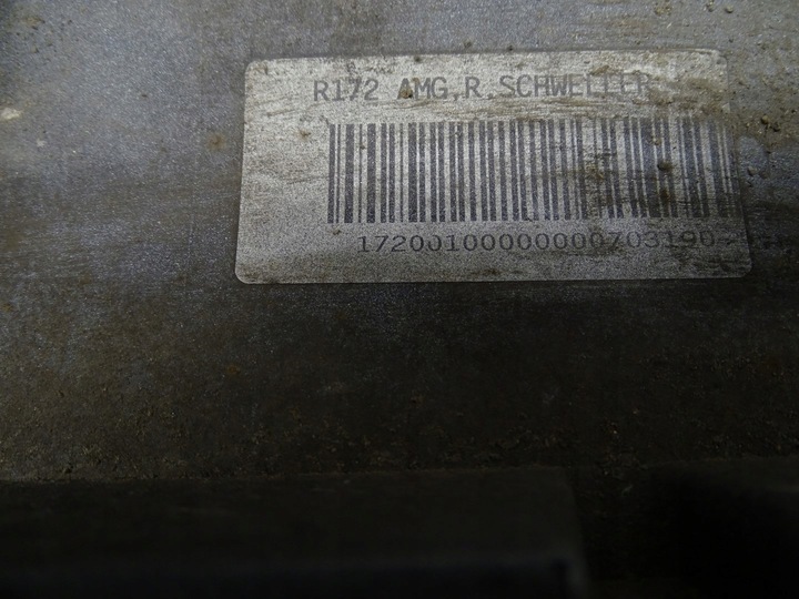 фото №10, Накладка планка порогова права mercedes slk r172 amg