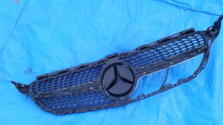 фото №6, Mercedes c-klasa w205 205 amg рестайлінг решітка решітка радіатора