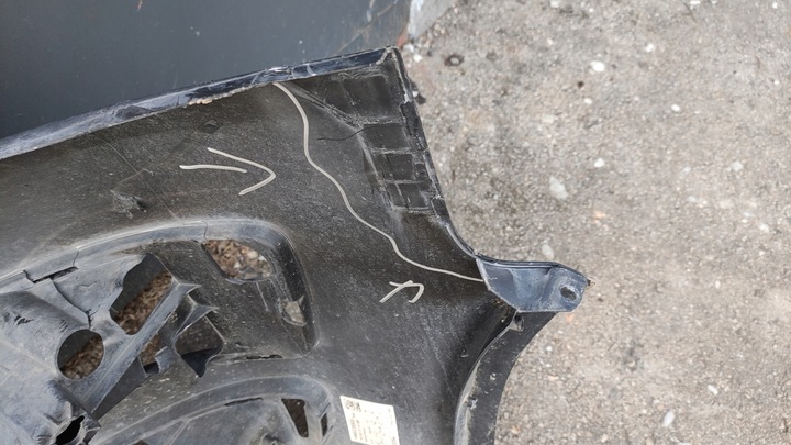 фото №7, Vw crafter 7e0 бампер перед переднє структура