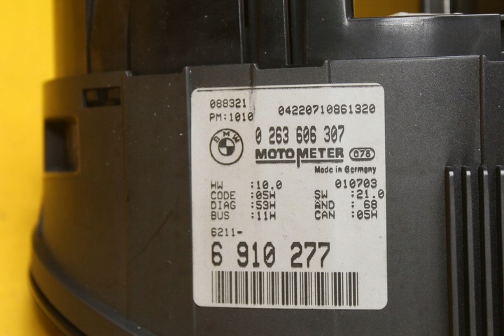 фото №8, Спідометр  манометр bmw e46 6910277 2.0d