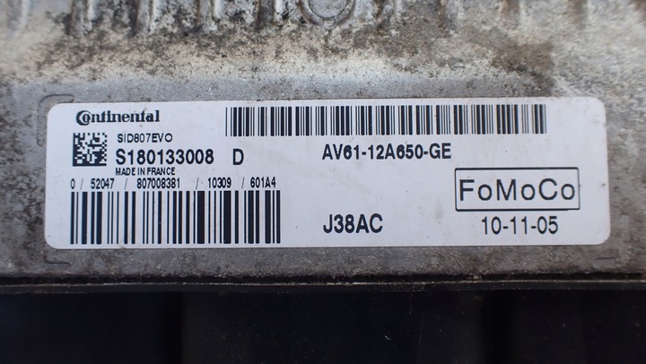 фото №5, Комп'ютер av6112a650ge 1.6 tdci grand c-max mk2 ii