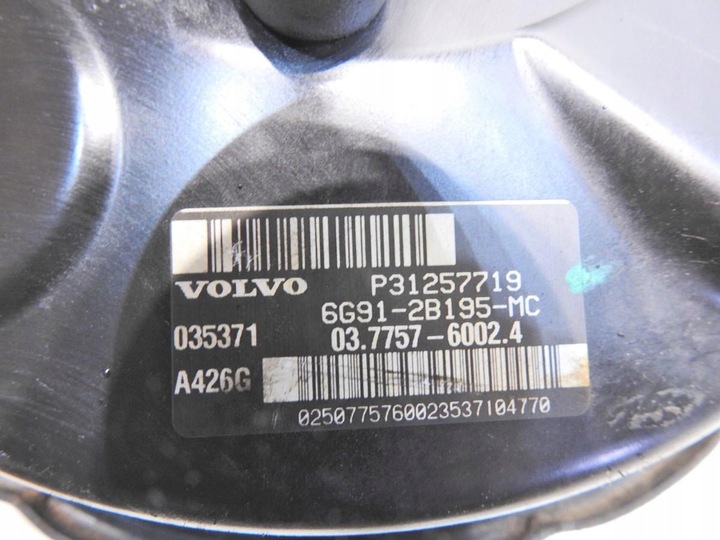 фото №8, Насос підсилювач volvo v70 iii 2.0 f 6g91-2b195-mc