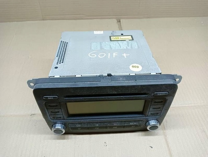 фото №1, Vw golf v 5 радио 5m0035186a