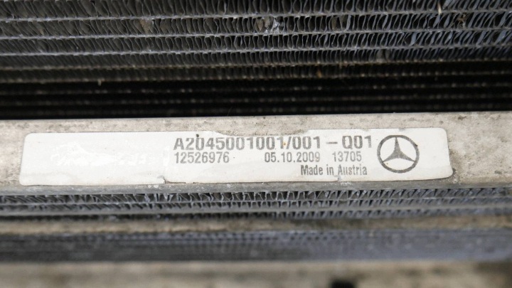 фото №7, Радиатор вентилятор комплект mercedes w207 3.0 cdi a2045001001