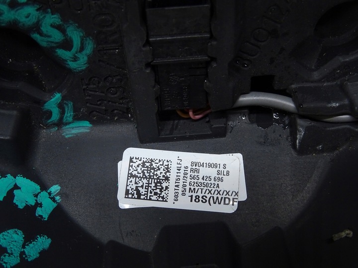 фото №16, Руль кожа срезанная лепестки мульти 8v0419091s audi a3 8v s-line