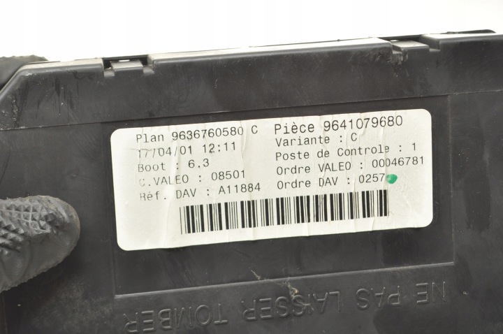 фото №10, Peugeot 307 2.0 hdi коробка модуль bsi 9641079680