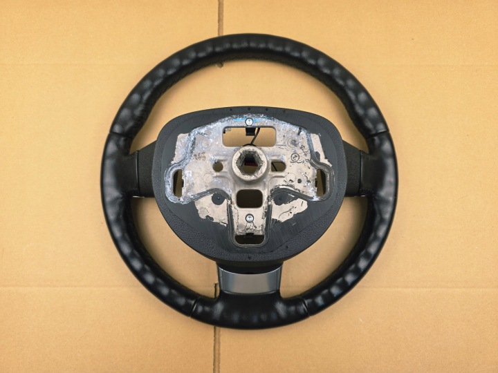 фото №10, Ford focus mk2 ii 2004 - 2011 r. кермо шкіряний 3 спицева шкіра гарна