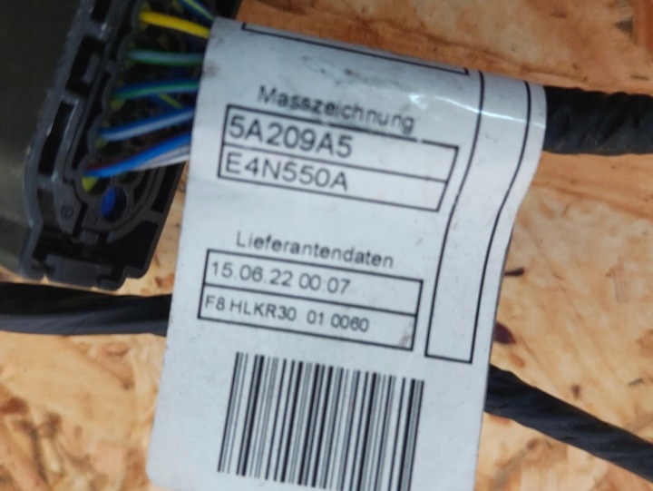 фото №6, Жгут проводки бампера зад bmw x4 g02 f98 5a209a5