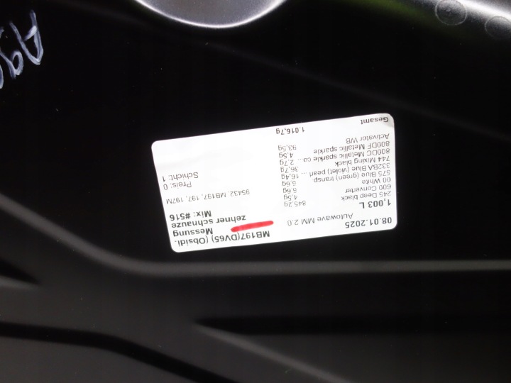 фото №11, Капот mercedes w907 w910 sprinter a9078870100 цвет- 197
