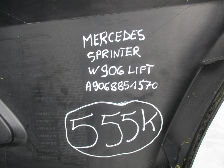 фото №13, Бампер перед переднє mercedes sprinter w 906 рестайлінг a9068851570
