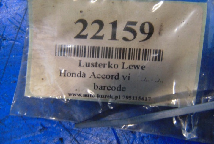 фото №8, Honda accord vi 1.8 зеркало левое 010563