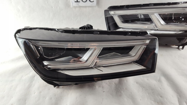 фото №11, Audi q5 80a повний led лівий праві фара лампа ліва права