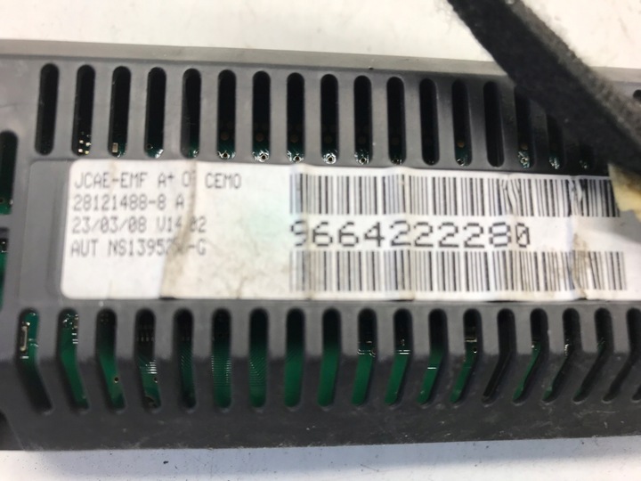 фото №8, Экран дисплей панели распределительной citroen jumpy expert ii 9664222280 07-