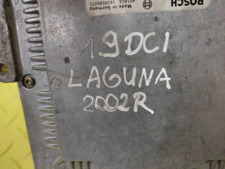 фото №5, Renault laguna ii 1.9 dci блок управления двигателем (ecu) 0281011101
