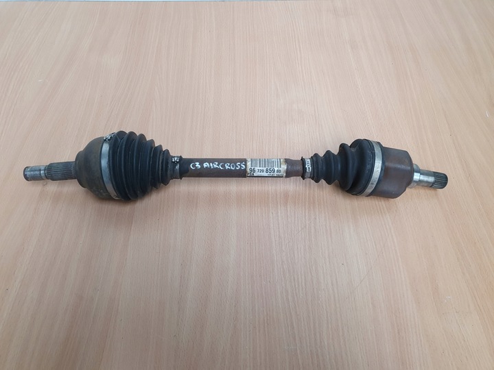 фото №11, Піввісь перед права 9672086080 ліва 9672085980 citroen ds4 1.6 thp