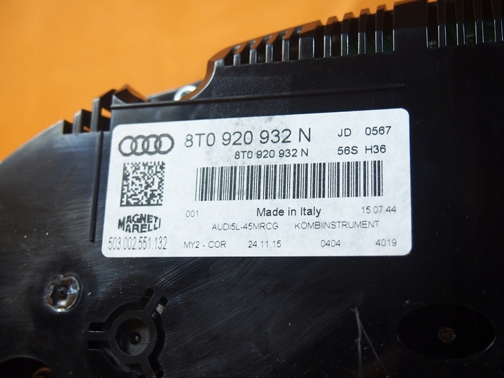 фото №8, Audi a5 8t tdi спідометр  dsg круїз-контроль 8t0920932n