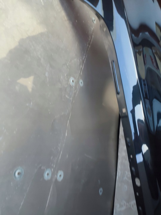 фото №6, Крило ліве aluminiowy bmw 7 g11 g12 03.15-01.19r лак 416 карбон чорний