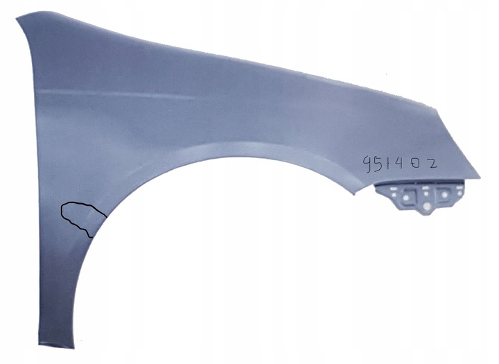 фото №1, Крыло правые новый vw jetta golf v универсал golf 5 1k5821021a uszk0dzon