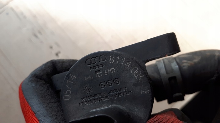 фото №8, S7 4g електроклапан води 4.0 tfsi 4h0121671d s6 c7