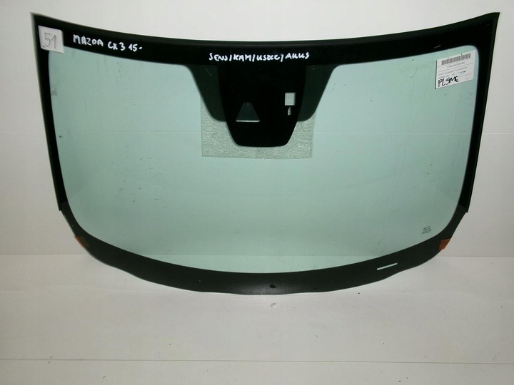 фото №1, Стекло лобовое перед mazda cx-3 cx3 датчик камера akustik 2015-