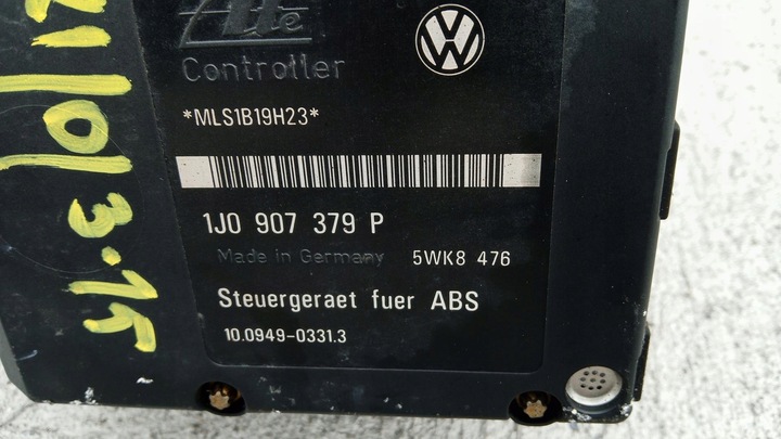 фото №7, Ford galaxy/ vw sharan mk1 96- насос блок управления abs 7m3614111h 1j0907379p