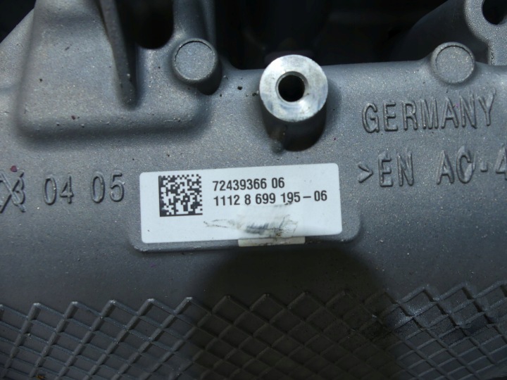 фото №7, Bmw f90 f91 f92 f93 f95 f96 s63 кришка клапанів cyl 5-8 8699194 8699195