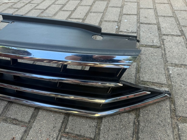фото №7, Vw passat b8 рестайлінг решітка радіатора решітка оригінал