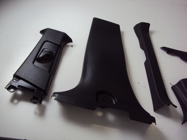 фото №4, Защитные накладки стоек обшивка левая toyota c-hr 19-