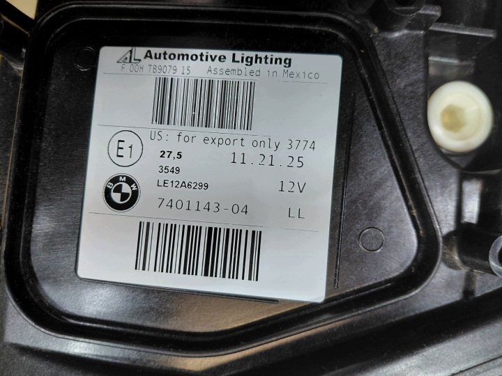 фото №10, Bmw x3 f25 x4 f26 фара передняя левая led адаптивный 7401143 jak новая