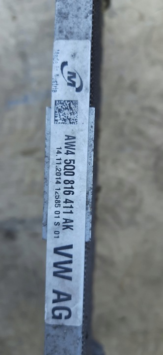 фото №6, Радиаторов кондиционера vw golf vii gte 5q0816411ak