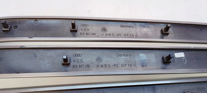 фото №7, Планка планки декори двері комплект audi a4 b7 8e0867409 410 419 420