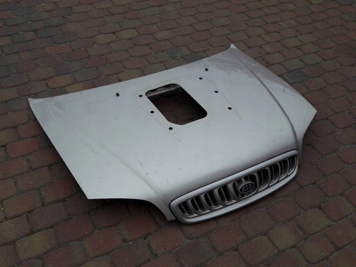 фото №7, Kia carnival i капот кришка решітка радіатора решітка підкладка 97-01