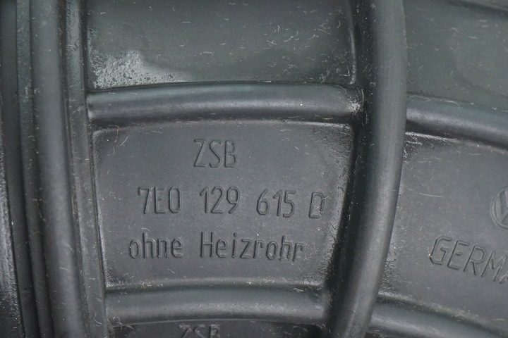 фото №7, Повітропровід труба повітря vw transporter t5 7e0129615e 7e0129615d