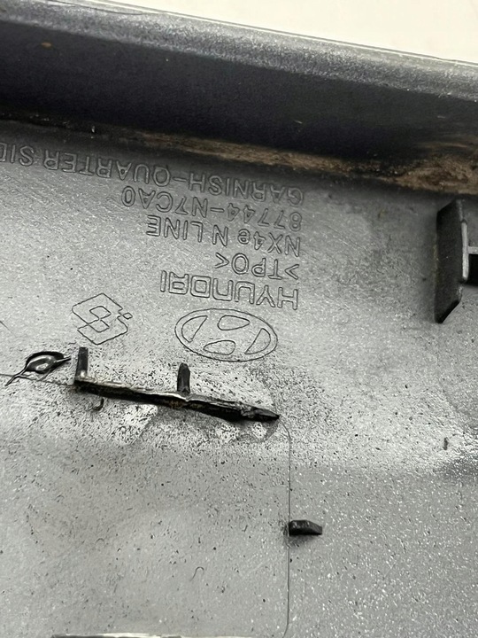 фото №6, Hyundai tucson iv планка накладка крыльев правые зад 20- 87744-n7ca0