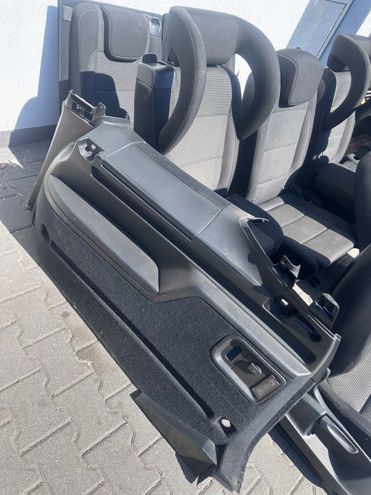 фото №8, Sharan 7n рестайлінг сидіння 7 осіб підігрів integracja rogale діти оббивка ремені