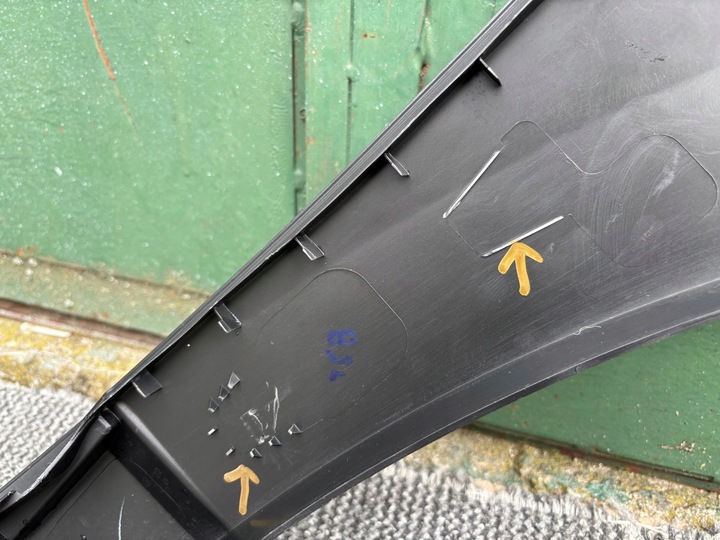 фото №10, Hyundai kona ii 2 планка крыльев расширение левый перед левая передние