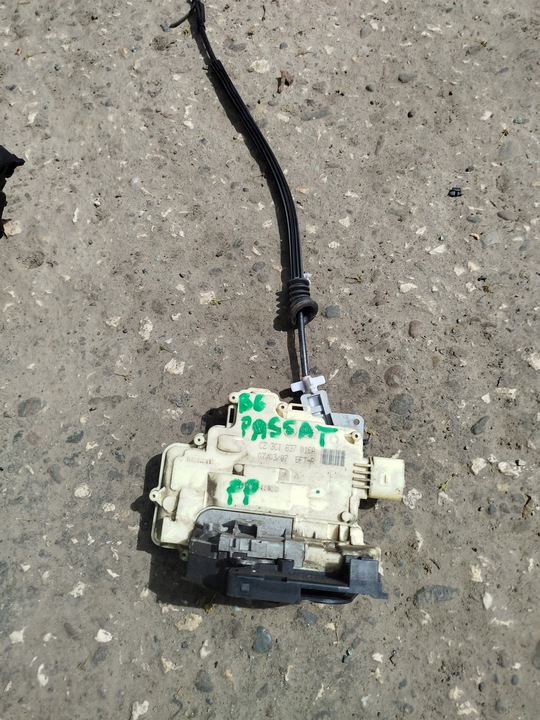 фото №1, Замок дверь правые перед vw passat b6 3c1837016a