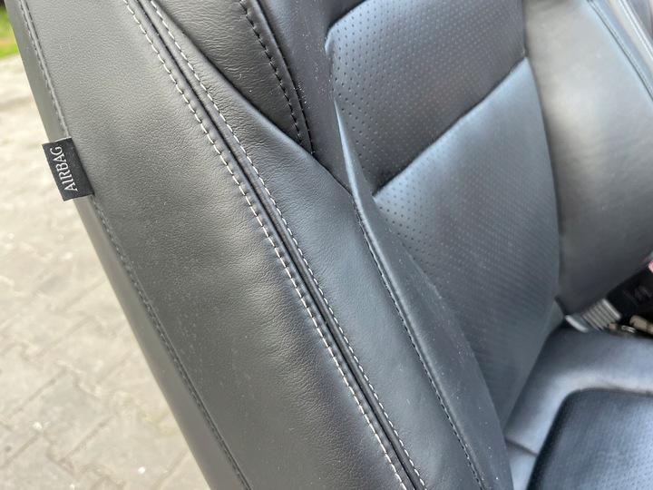 фото №13, Jaguar xj x351 сидіння перед передні диван сидіння спинка шкіра nić bia